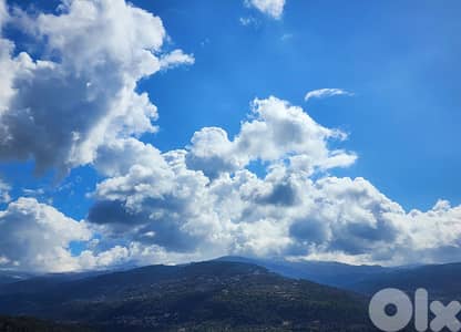1300 SQM Land in Broumana (Ouyoun Broumana) + Mountain View