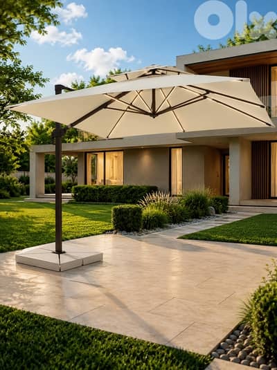 side umbrella led