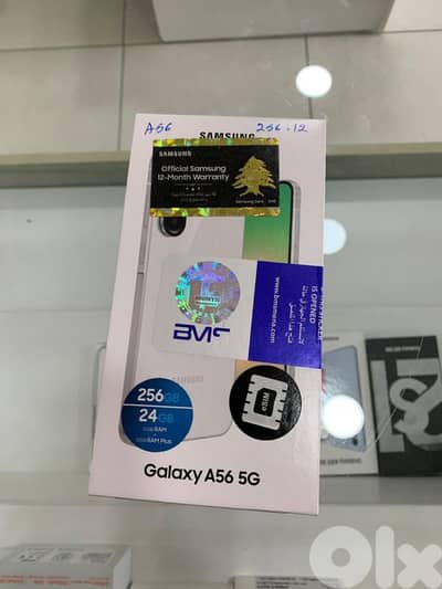 Samsung Galaxy A56 5G ( 24 Gb Ram and 256 GB Memory) used 10 days