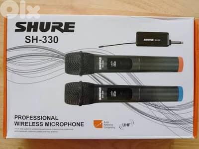 shure double mic wireless