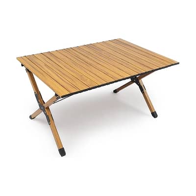 Wood‑Look Folding Camping Table