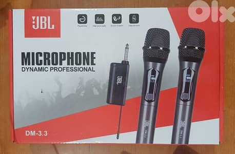 jbl double mic wireless