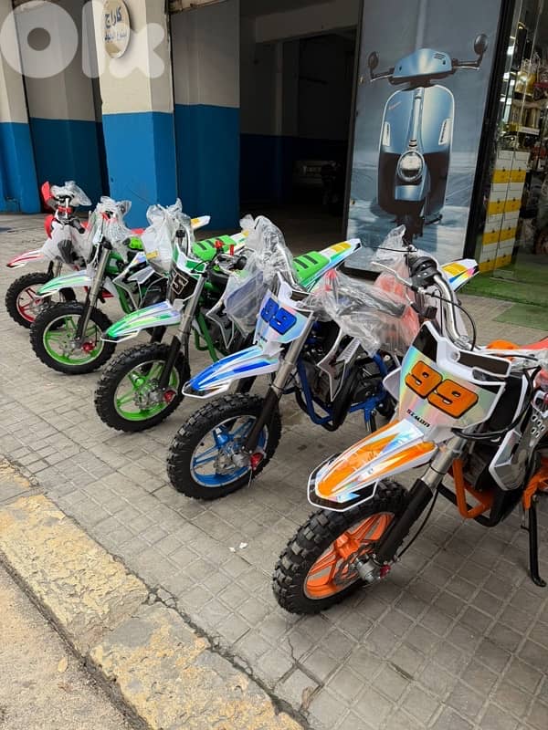 550$ BLACK PANTHER 50 Cc Kids Bike 2