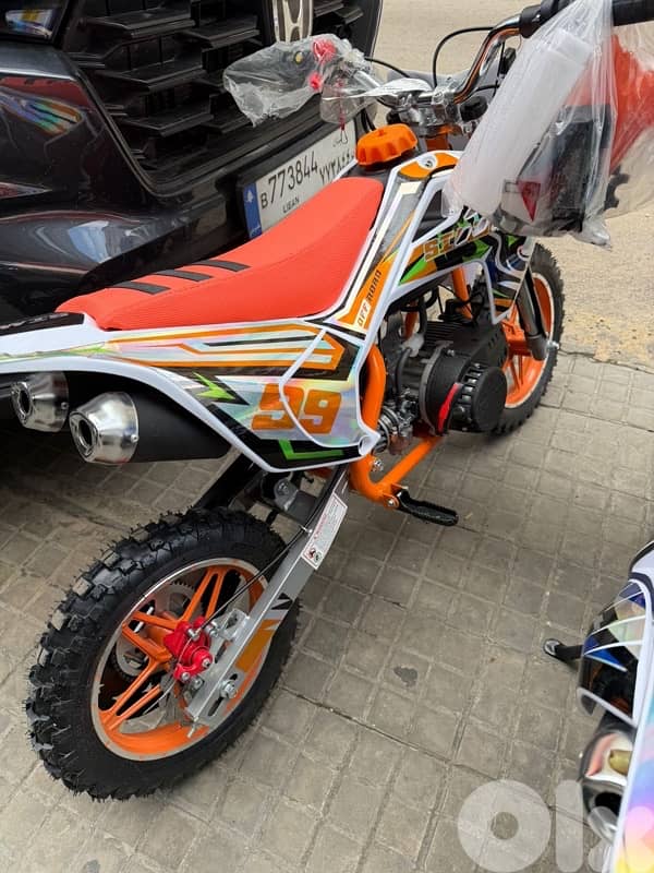 550$ BLACK PANTHER 50 Cc Kids Bike 3