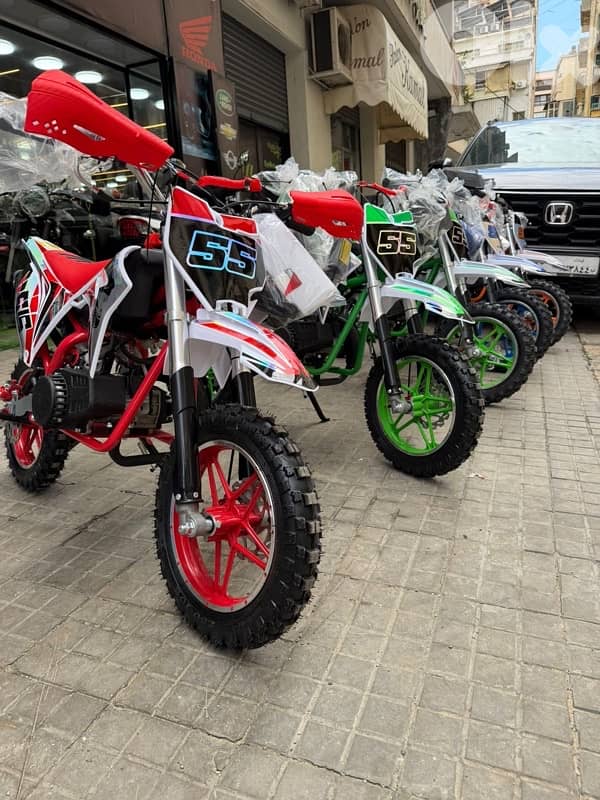 550$ BLACK PANTHER 50 Cc Kids Bike 5