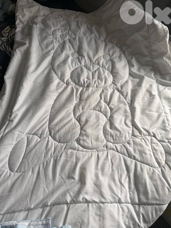 chicco parc , matress, duvet+cover 6