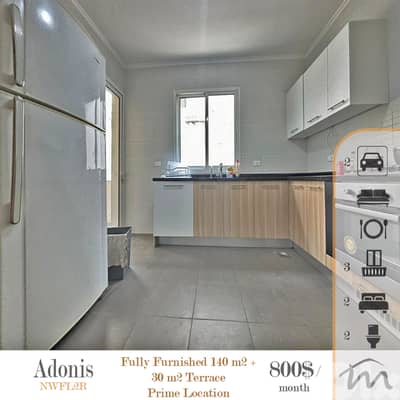 Adonis | Furnished 140m² + 30m² Terrace | 1 Minute to Highway | Catch