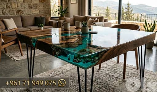 new tables lebanon 2026 ipoxy resin tables