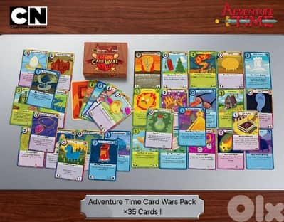 Adventure Time Cards Wars Pack حرب البطاقات