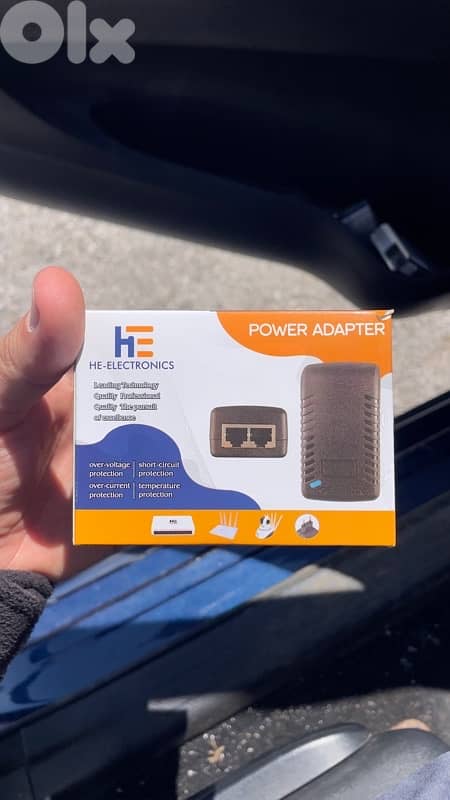 internet adapter POE and LAN 1