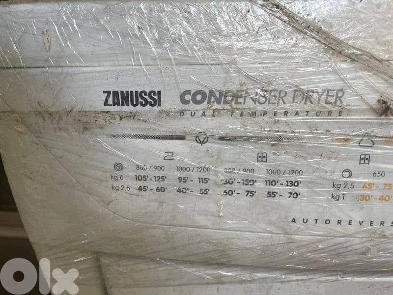 Siemens washing machine + Zanussi dryer 3