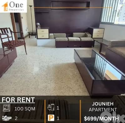 APARTMENT FOR RENT IN JOUNIEH