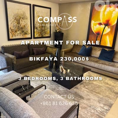 APARTMENT FOR SALE IN BIKFAYA