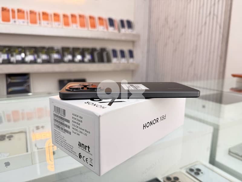 Honor X8d 256 Gb 8Ram Open box new condition  not used 2