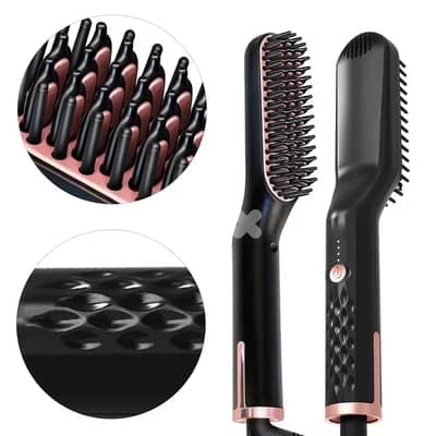 The Beard Straightener for Men: Quick Styling Comb for a Smooth, Polis