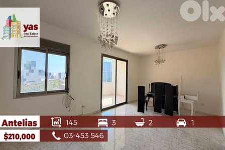 Antelias 145m2 | Well Maintained | Solar Panel | Open View | MJ |