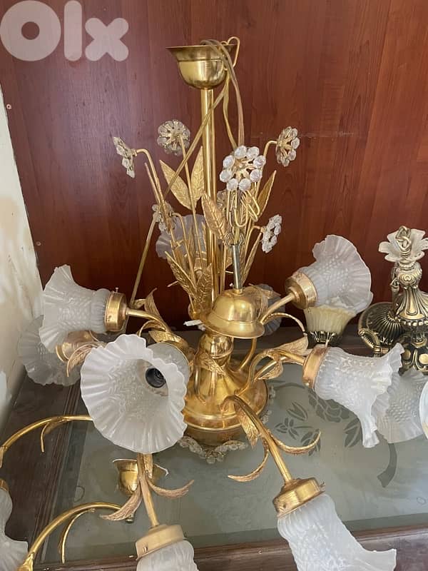 Antique Copper Chandeliers 2