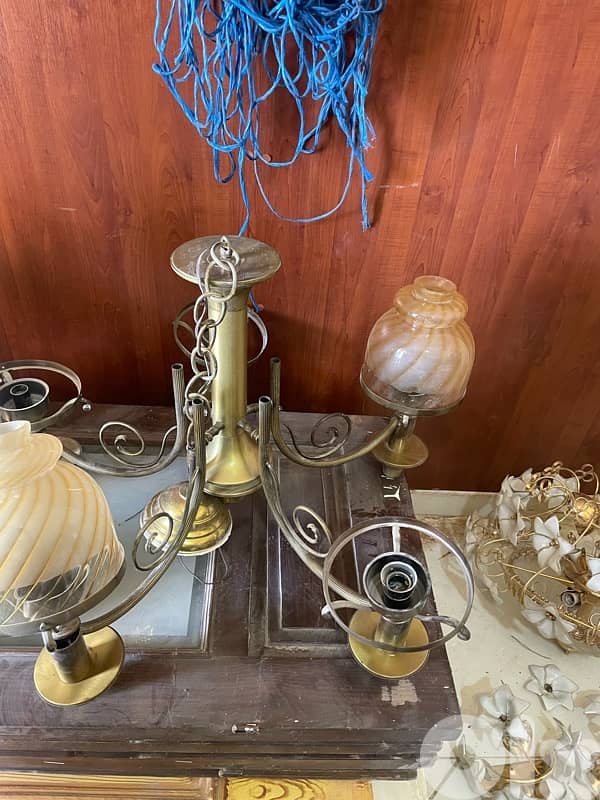 Antique Copper Chandeliers 3