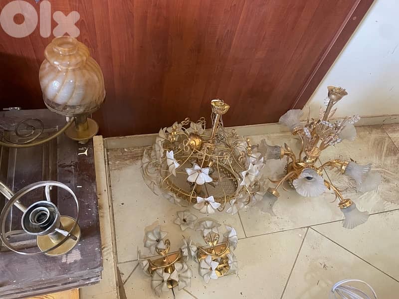 Antique Copper Chandeliers 7