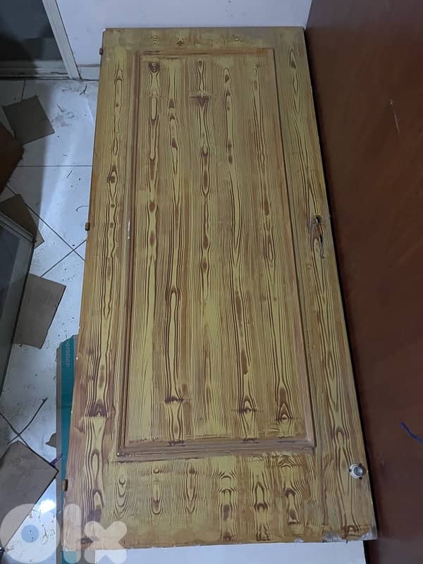 2 Wooden Doors 1