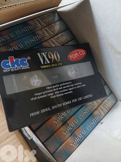 ckc cassettes 90 min