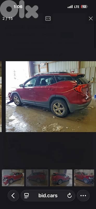 GMC Terrain 2018, مجمرك خالص، 81/882165