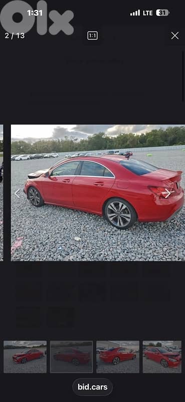MERCEDES CLA250 2019, panoramic, مجمرك خالص, 81/882165
