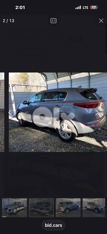 Kia Sportage 2018 4wl, clean carfax ,مجمرك خالص، 81/882165