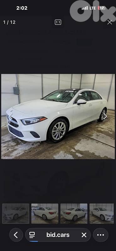 MERCEDES A220 2019, clean carfax, 81/882165، مجمرك خالص