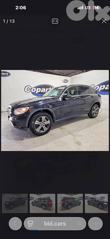 MERCEDES GLC300 2018, 81/882165, مجمرك خالص
