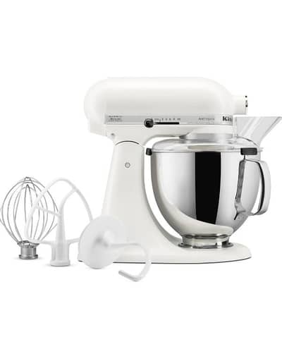 KitchenAid Artisan Series 5 Quart Tilt-Head Stand Mixer in white