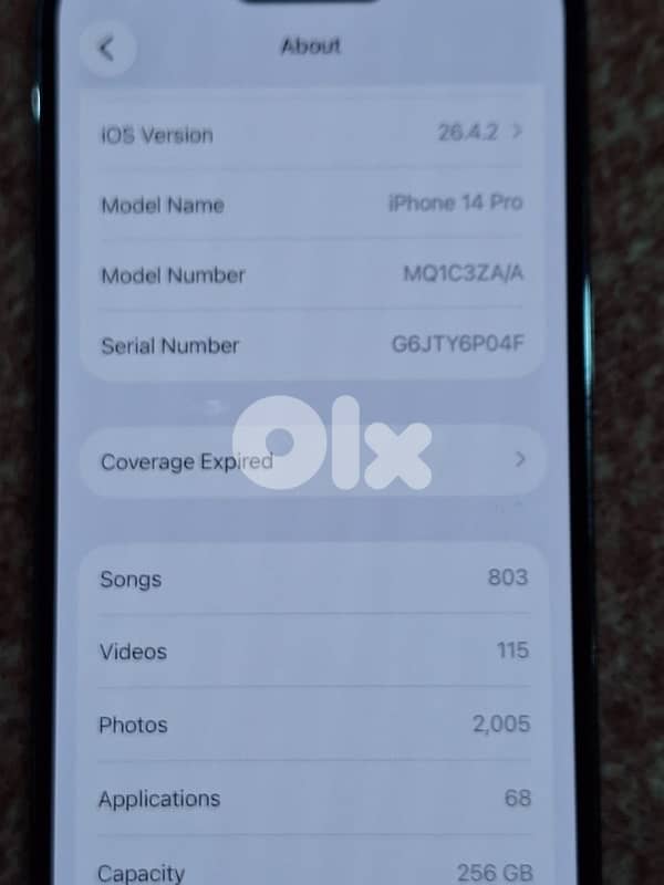 iPhone 14 pro 256 like new 3