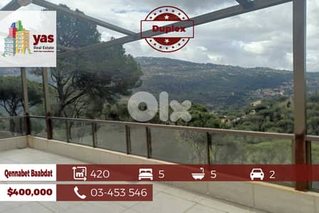 Qennabet Baabdat 420m2 | Luxury Duplex | View | Prime Area | TCH
