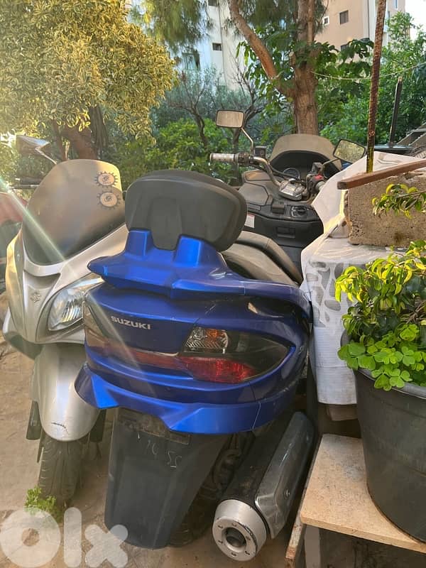 motorcycle skywave 400cc 2
