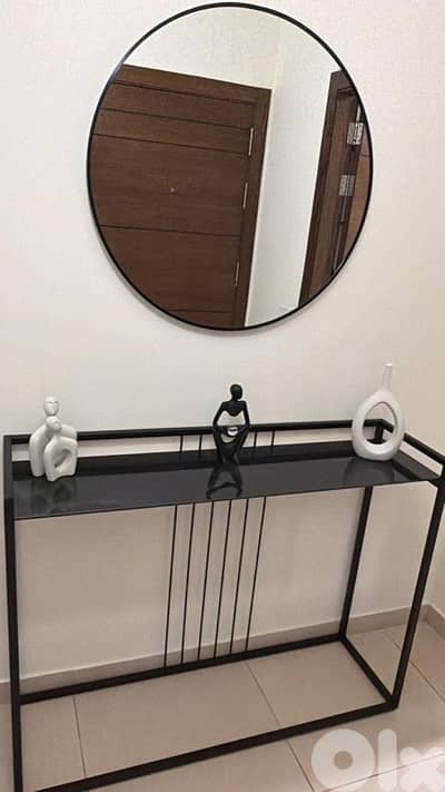 console & mirror