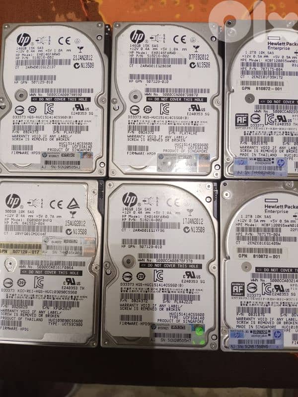 6 HDD for server 2