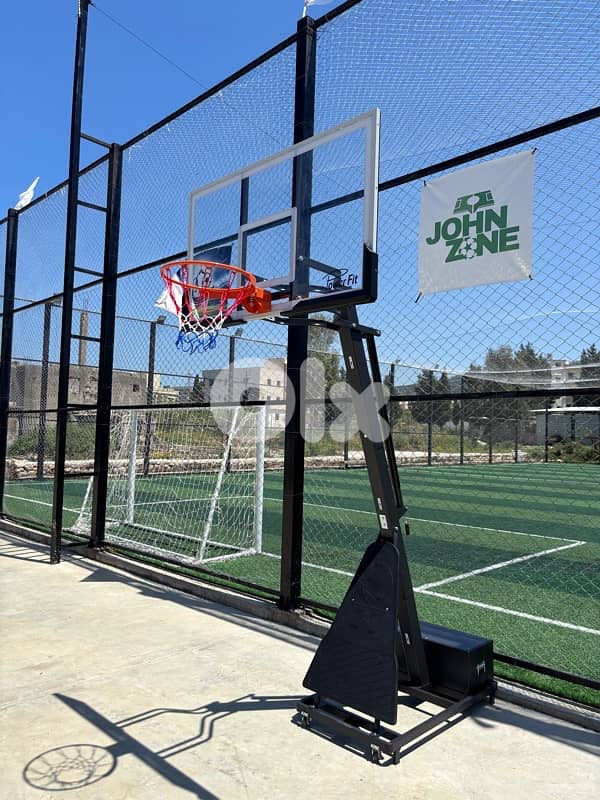 BOARD 152 cm x 90 cm Olympic Basketball hoop 4
