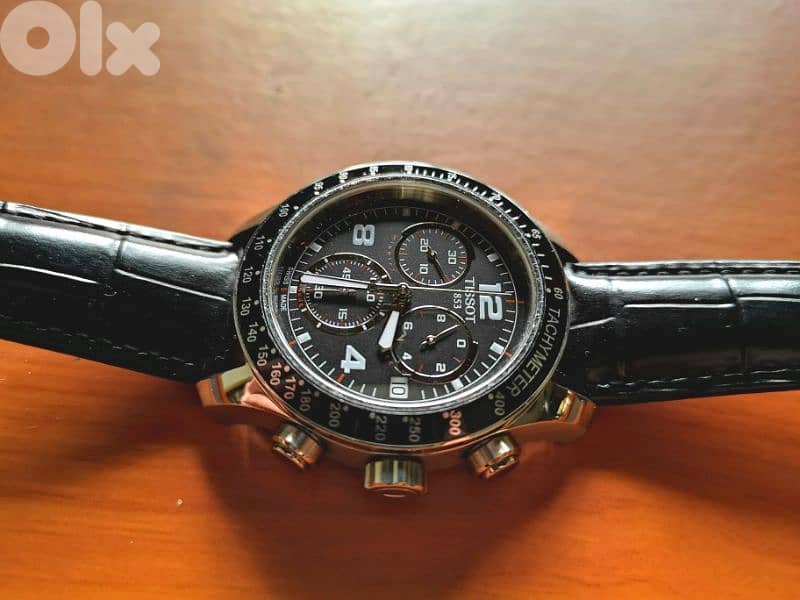 Tissot Chronograph V8 watch, super clean 5