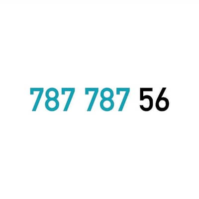 (5 6 7 8) Touch Prepaid Mobile Number خط تشريج تاتش مميز