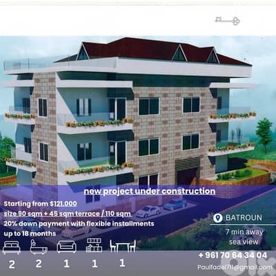 new project under construction مشروع جديد قيد الإنشاء