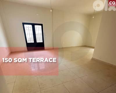 150sqm terrace, great deal,calm area,Safra,Keserouan/صفرا REF#CO136015