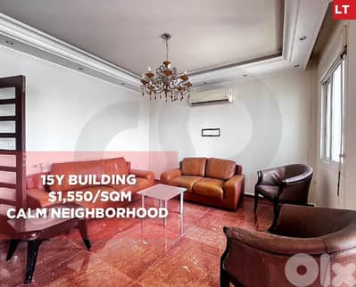 1600$/sqm,parking, storage,calm area, Sin El Fil/سن الفيل REF#LT135010