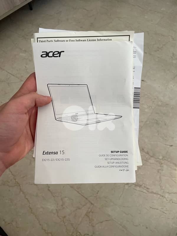 laptop acer extensa 15 13