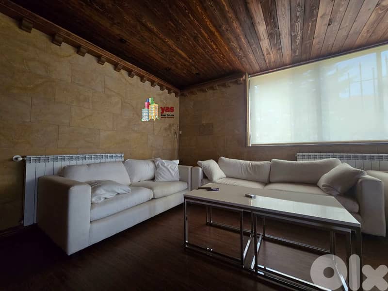 Kfardebian 120m2 | Stunning Duplex Chalet | Furnished | Rent | DA | 1