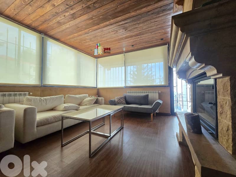 Kfardebian 120m2 | Stunning Duplex Chalet | Furnished | Rent | DA | 2