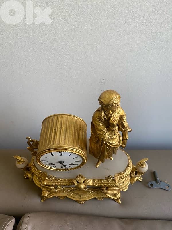 old french clock works 1
