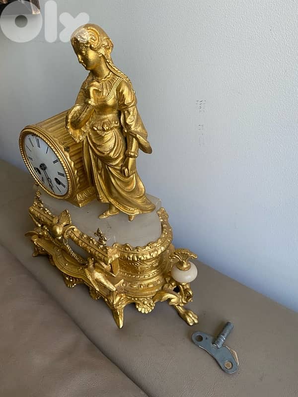 old french clock works 3