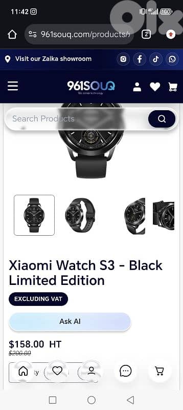 Xiaomi Watch S3 - Black color 1
