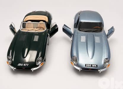burrago 1:18 collection cars jaguar e types