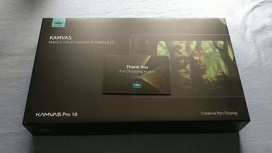 huion display tablet (kamvas 16 pro)
